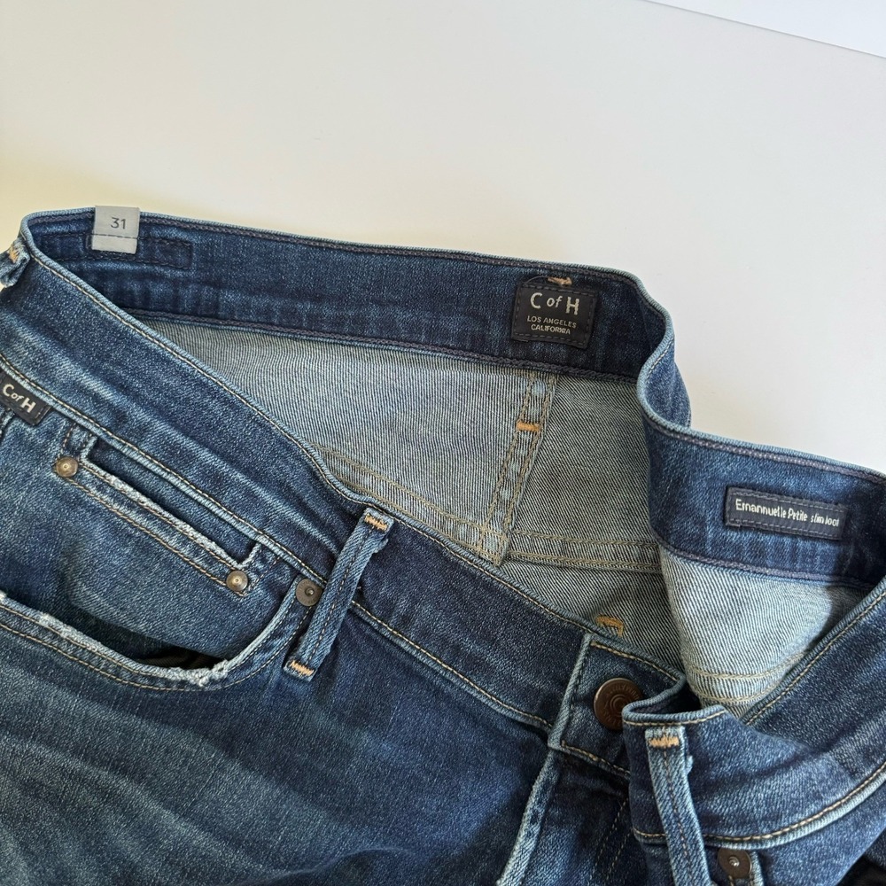 Citizens of Humanity Emmanuelle Petite Slim Boot Jeans Size‎ 31 Med Wash Flared - Picture 6 of 10